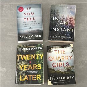 Books If You Tell, In an Instant, Twenty Years Later, The Quarry Girls Novels
